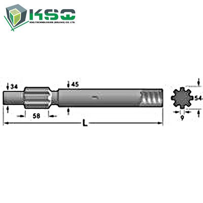 SIG สว่านก้านอะแดปเตอร์ HBM 50, HBM 100 HBM 120, 101 HBM
