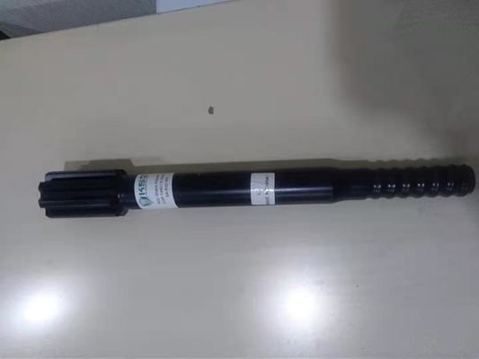 เกลียวสว่านสว่านก้านอะแดปเตอร์ชิ้นส่วนเครื่องจักรการขุด R32 สำหรับแท่นขุดเจาะหิน Spline 8 Cop 1440