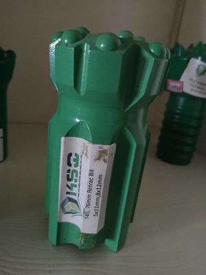 ร็อคซอฟท์เจาะ T45 76mm ปุ่มเกลียวบิต Ballistic Retractable สว่านบิตพร้อมการเจาะที่รวดเร็ว