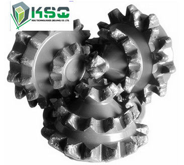 ปุ่ม Miled IADC642 TCI Roller Tricone Rock Drill Bits ทรงกรวยทังสเตนคาร์ไบด์ฮาร์ดร็อค