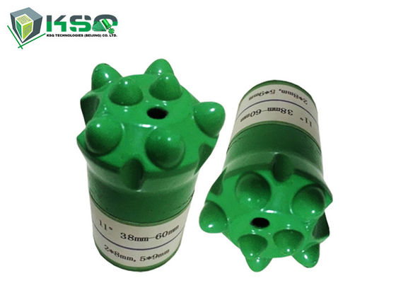 บิตเจาะบิต 7 ปุ่มปุ่มพร้อมกระโปรงเจาะร็อคแบบยาว / สั้น