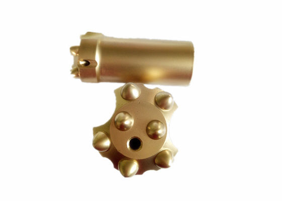 ดริฟท์ Tunneling Rock Drill อะไหล่ 7/11/12 องศา Dia 34mm 38mm 41mm