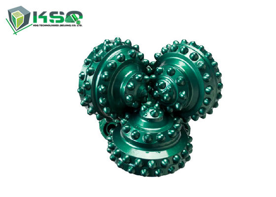 Tricone บิตเจาะหินแข็งสำหรับการขุดเจาะบ่อน้ำที่มีฟันบดขนาด 9 7/8 