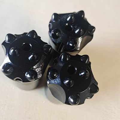 ชิ้นส่วนอะไหล่สว่านหิน 12 องศาเรียว Dril บิตกับ 7 คาร์ไบด์แทรก