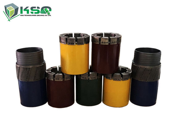 เครื่องมือขุดเจาะหินความแม่นยำสูง 6 นิ้วเพชรแกนสว่านสำหรับฮาร์ดร็อค