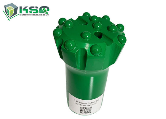 T45 89mm เครื่องมือเจาะหิน Retract Thread Button Rock Drill Bits