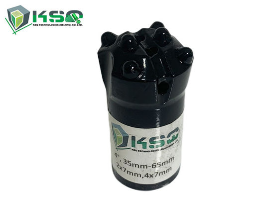 ปุ่มทังสเตนคาร์ไบด์เรียวขนาด 35-65 มม. 4 องศาสำหรับการเจาะรูขนาดเล็ก