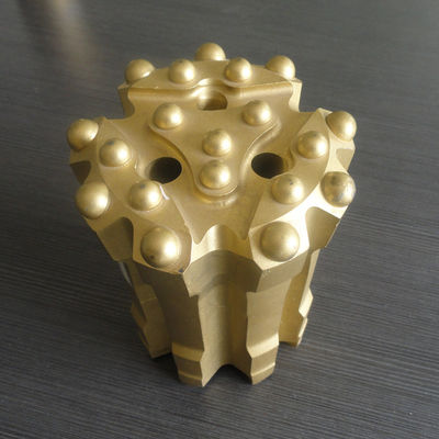 T38 3 นิ้วหดสว่านบิต retrac ทรงกลมปุ่มบิต