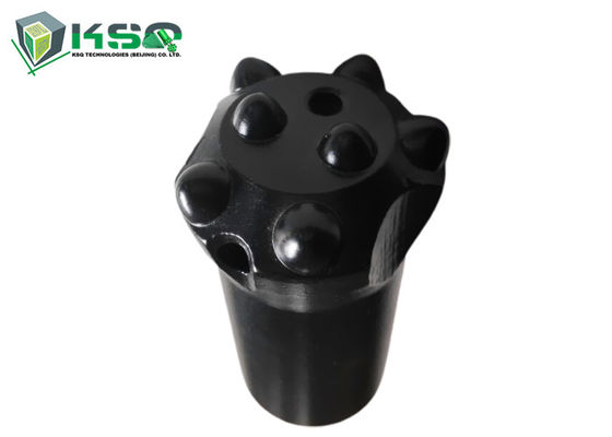 เครื่องมือขุดเจาะหินขนาด 34 มม. 12 องศาอุปกรณ์เจาะบิตปุ่มเรียว