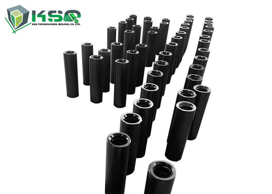 190mm T38 Threaded Drill Coupling Sleeve สำหรับเชื่อมต่อสว่าน Rods