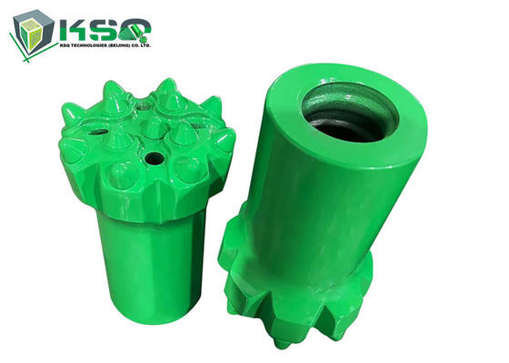 89mm Drop Center Conical T38 ปุ่มสว่าน Bit Top Hammer Tools