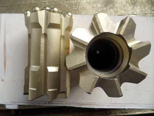 T51 89mm Retractable สว่านบิตหนักปุ่มเหมืองแร่ฮาร์ดร็อค