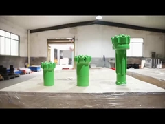 เครื่องเจาะ DTH คาร์ไบด์วัลฟัมเทมิน ด้วยเครื่องเจาะ DTH ความดันอากาศสูง/ปานกลาง/ต่ํา