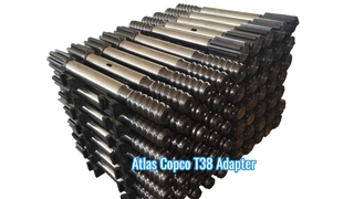 อะแดปเตอร์ก้าน T38 สำหรับแท่นขุดเจาะ Atlas Copco